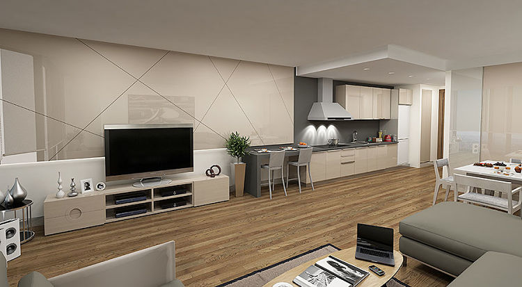 Prime Istanbul Residences - Living Room
