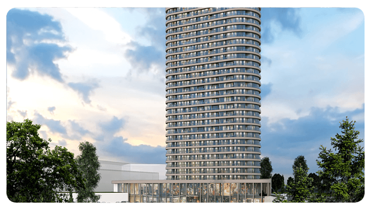 Polat Tower In Basin Express - Exterior View
