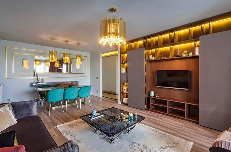 Ahteran Istanbul Apartments - Living Room