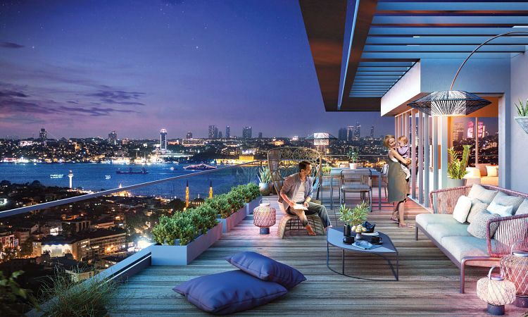 Nevbahar Residences - Pnoramic Views of The Community