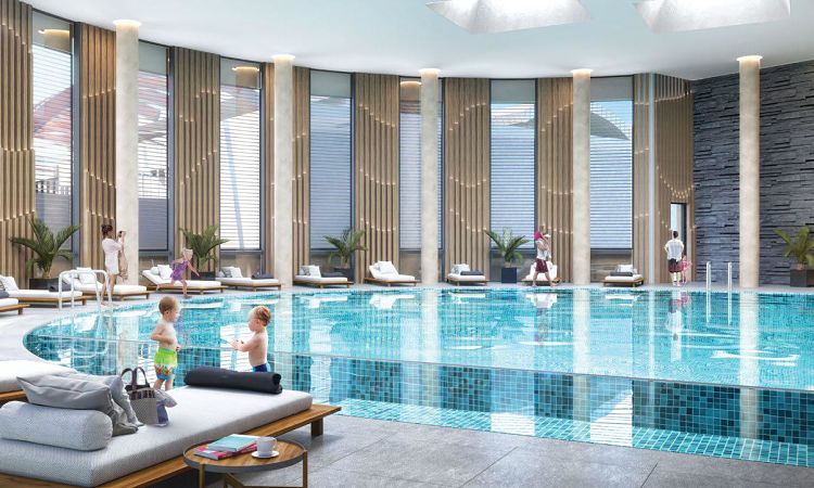 Nevbahar Residences - Pool Area
