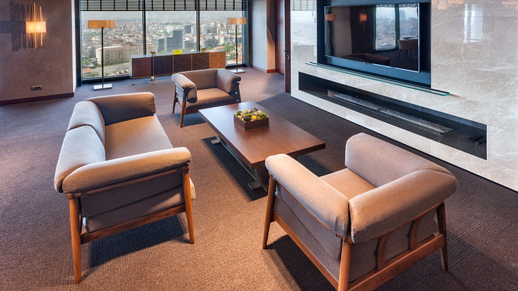 Nurol Tower At Mecidiyeköy - living Room