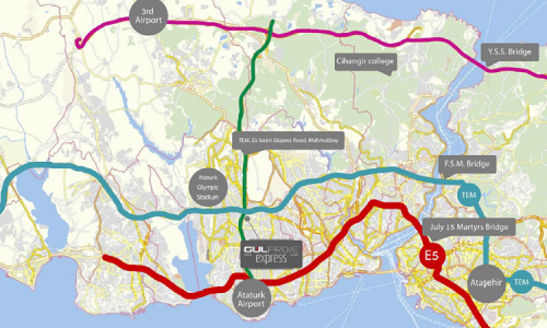 GÜL PROJE EXPRESS - Location Map