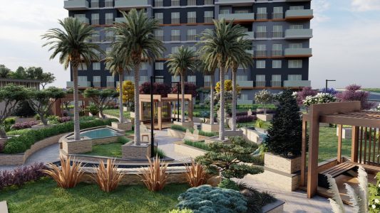 212 Sea Palm Residence Apartments in Büyükçekmece, Istanbul
