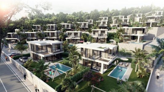 Gulluk villas in Bodrum, Turkey