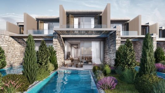 Invictus Sunset Ilıca villas in Izmir, Turkey