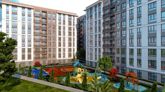 Kırlangıç Evler Apartments in Gürpınar, Beylikdüzü