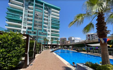 Olympia Park apartments in Alanya, Mahmutlar
