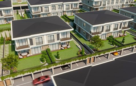 Alya Bahce villas in Bahcesehir, Istanbul