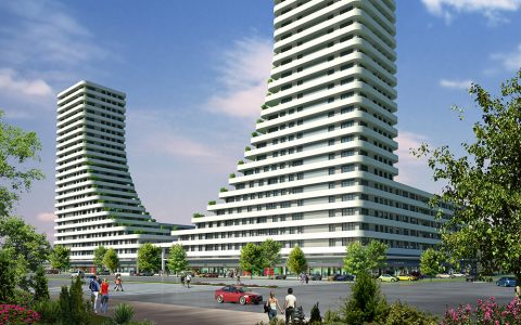 Harmony Towers Apartments in Bursa, Turkey