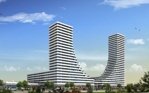 Harmony Towers Apartments in Bursa, Turkey
