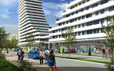 Harmony Towers Apartments in Bursa, Turkey