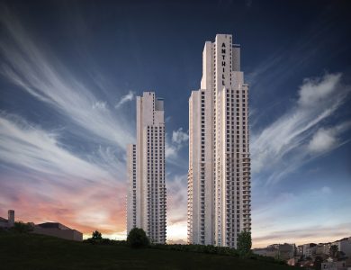 Anthill residence apartments in Sisli, Istanbul